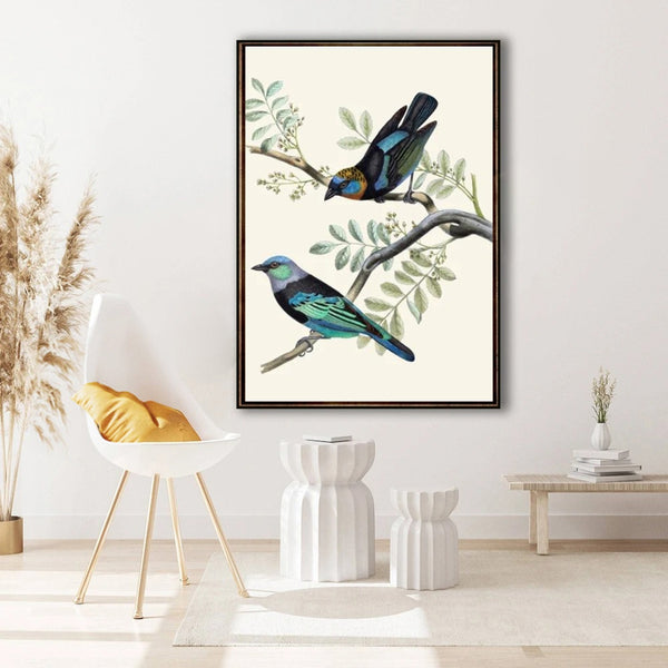 Tanager Bird Print Wall Art