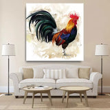 Colorful Cock Wall Art