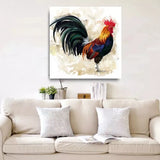 Colorful Cock Wall Art