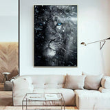 Blue Eye Photography Tiger Poster