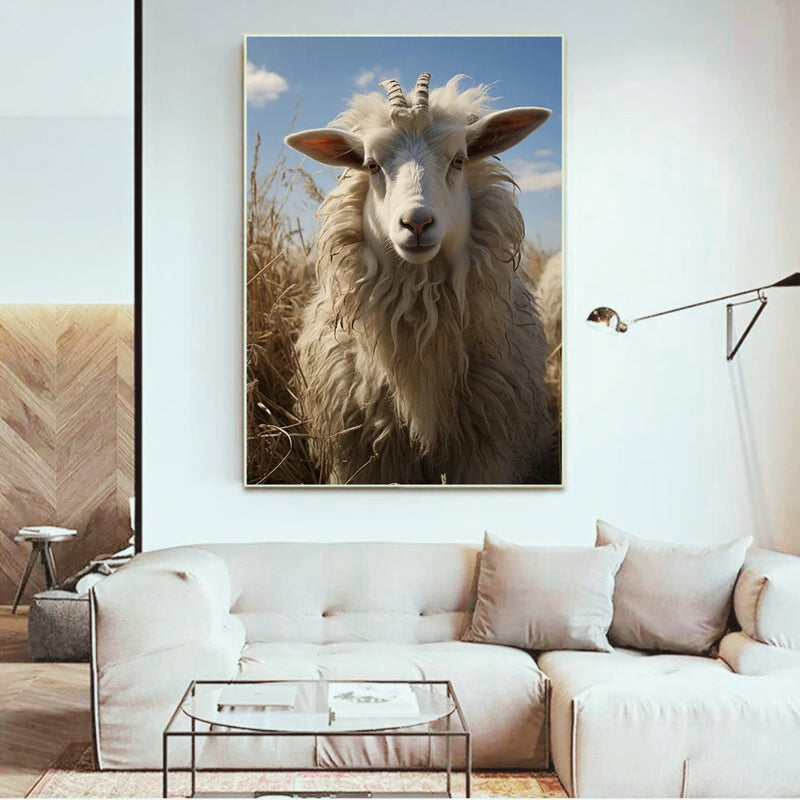 Beautify Sheep Wall Art Canvas