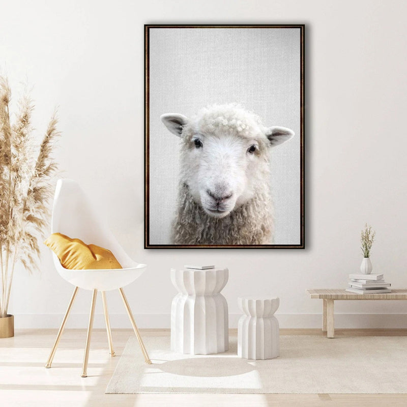 Cute Sheep Wall Art