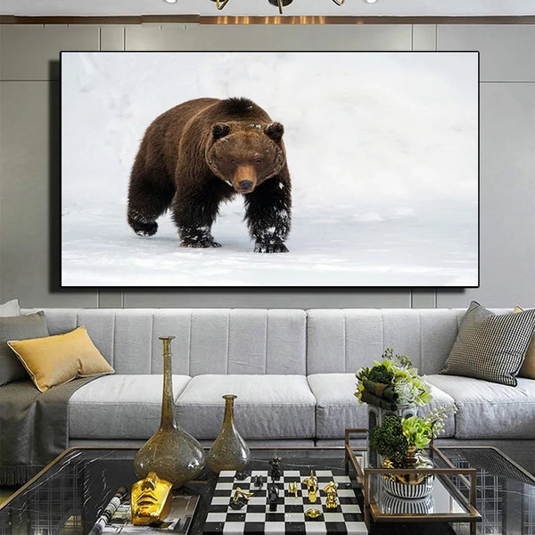 Snow Bear Decorative Print